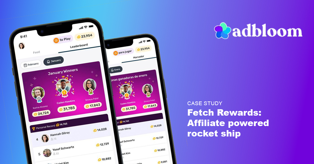 Fetch Rewards: Affiliate powered rocket ship