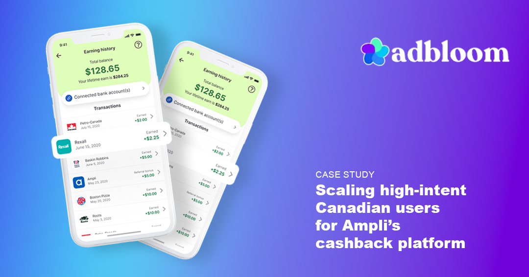 Scaling high-intent Canadian users for Ampli’s cashback platform